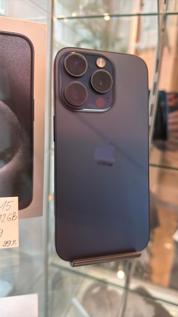 Iphone 15 PRO 512GB, Ophalen, Zo goed als nieuw, IPhone 15 Pro, Blauw