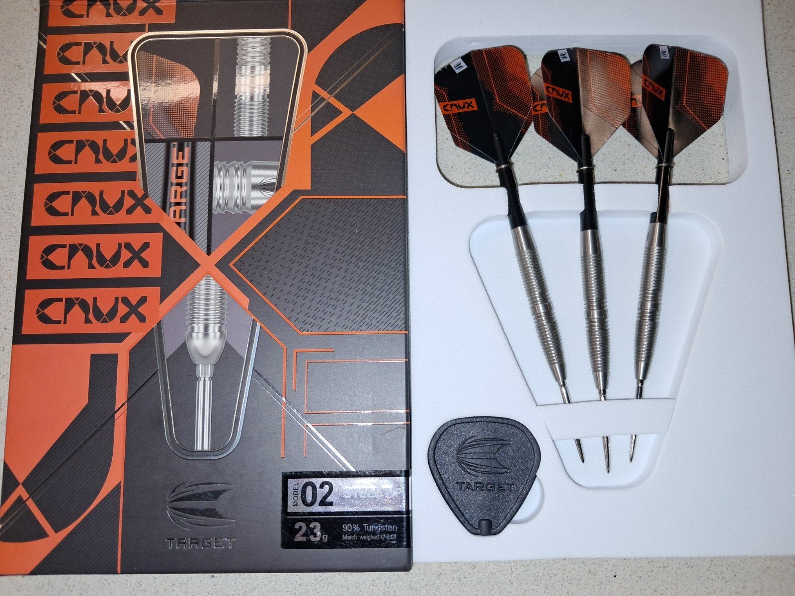 Target Crux 02 23gr SP., Sport en Fitness, Darts, Verzenden