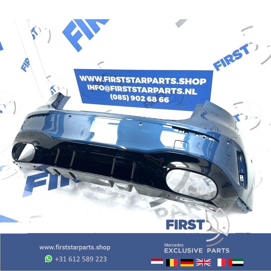 W177 FACELIFT A35 A45 AMG BUMPER A KLASSE 2023 A45S ACHTERBU, Gebruikt, -, Ophalen of Verzenden, Achter