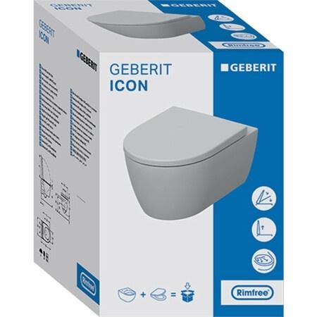 Geberit Icon Hang-wc pack NIEUW, Bricolage & Construction, Sanitaire, Enlèvement, Neuf, Toilettes