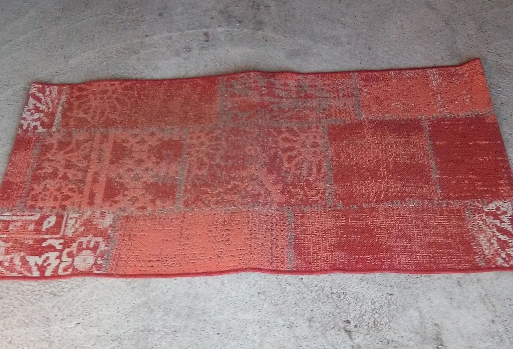 Tapis 150 cm/80 cm à donner, 100 à 150 cm, Rouge, Comme neuf, Enlèvement