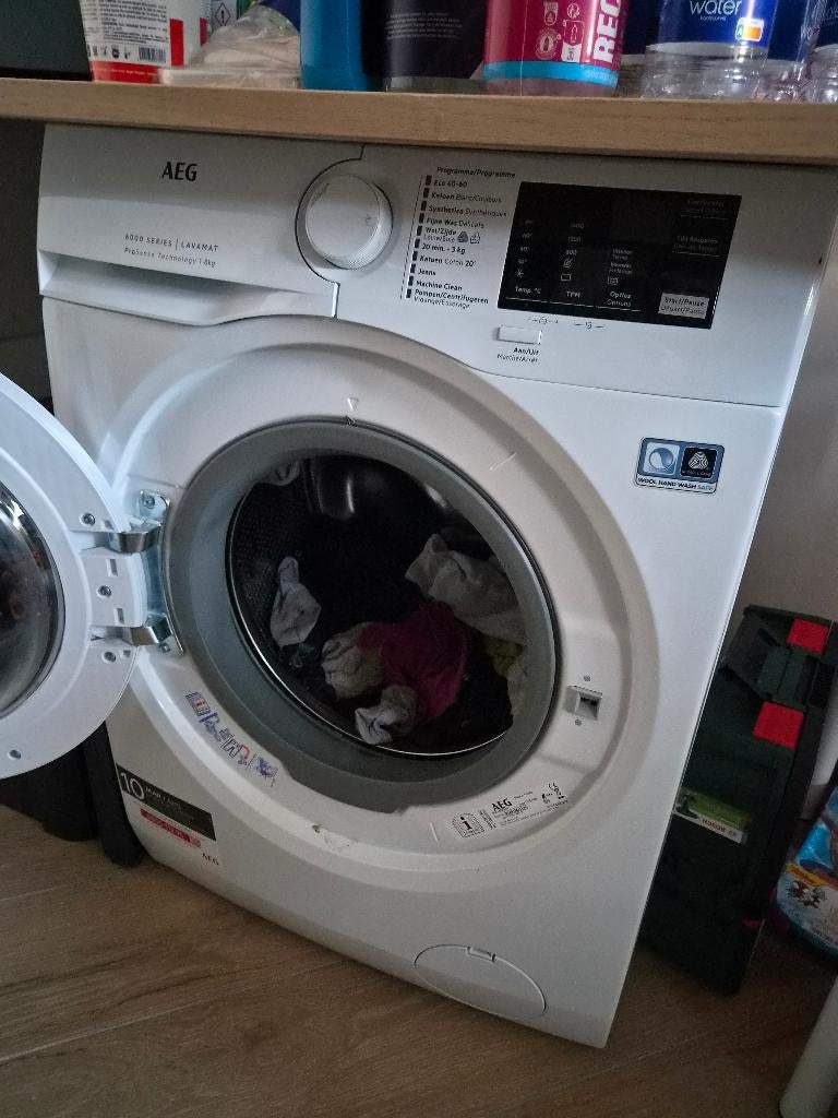 AEG pro sense 6000 wasmachine lavawit, Elektronische apparatuur, Wasmachines, Ophalen, 1200 tot 1600 toeren, Gebruikt, 8 tot 10 kg