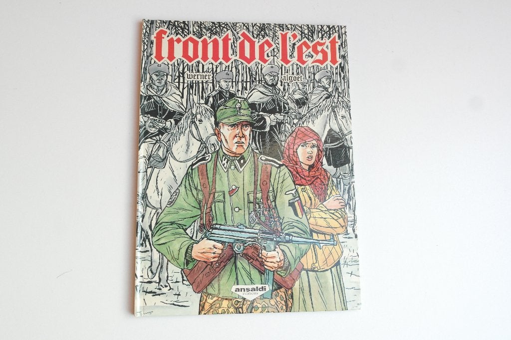 Bd FRONT DE L'EST (EO ttbe) de WERNER, Gelezen, WERNER / ALGOËT, Eén stripboek, Ophalen of Verzenden
