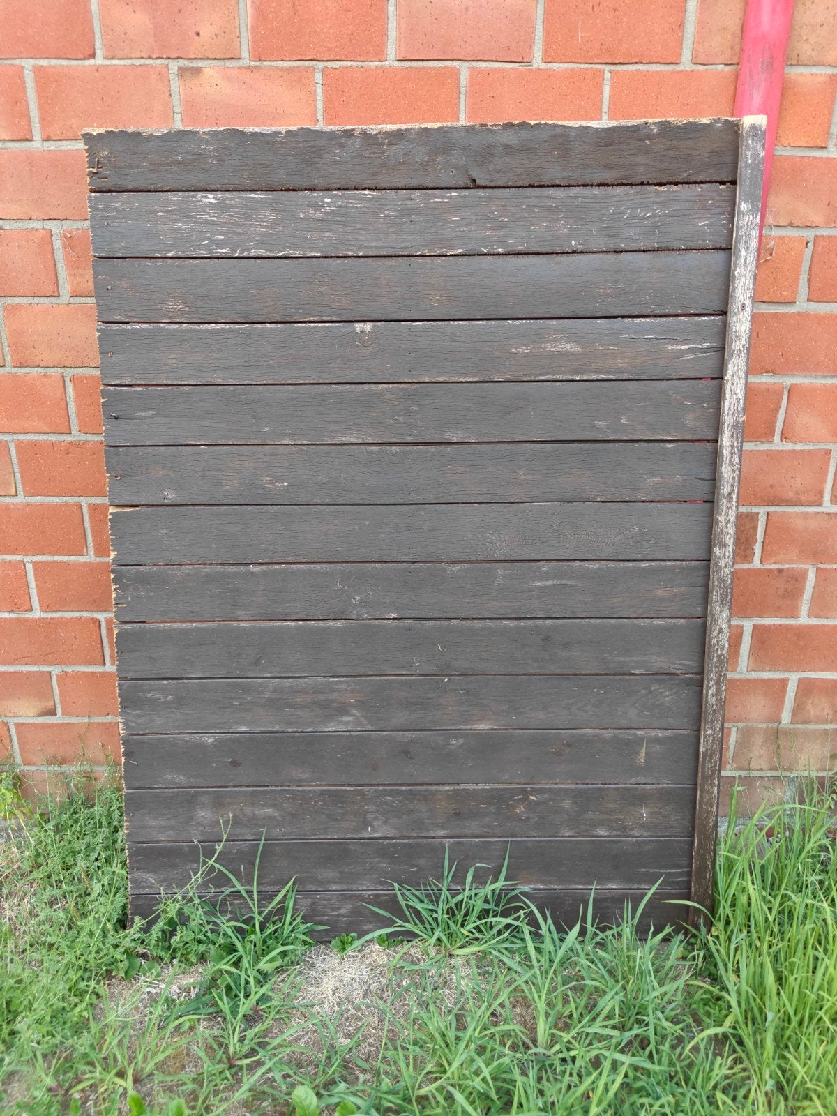Gratis hout paneel, Tuin en Terras, Schuttingen, Ophalen, Hout