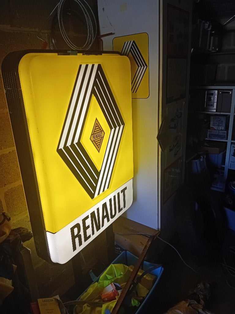 Enseigne Renault, Enlèvement, Utilisé, Panneau publicitaire