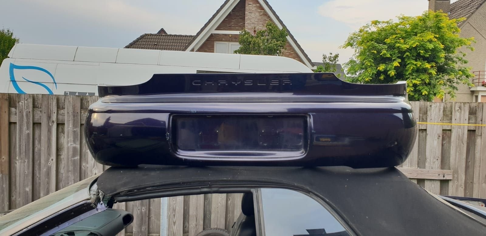 CRYSLER STRATUS CABRIOLET ACHTERBUMPER BJ 98 TOT 2001, Gebruikt, -, -, Ophalen of Verzenden