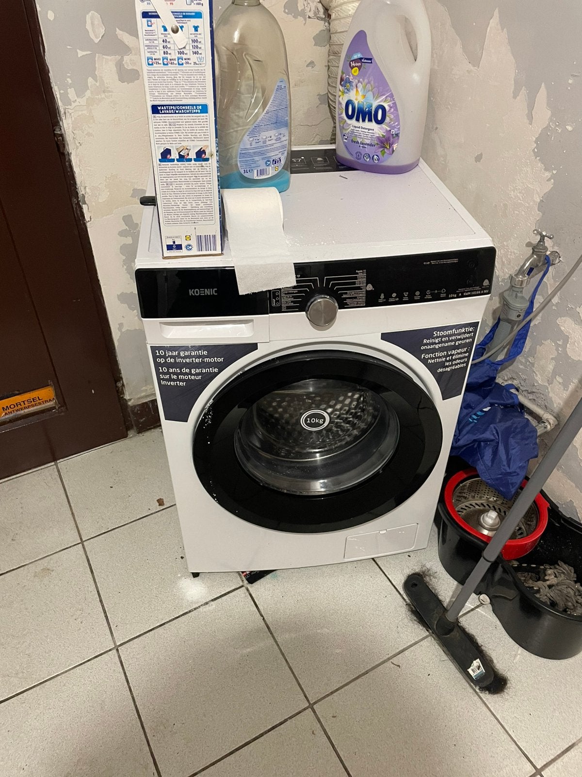 KOENIC wasmachine 10kg, Enlèvement, Comme neuf