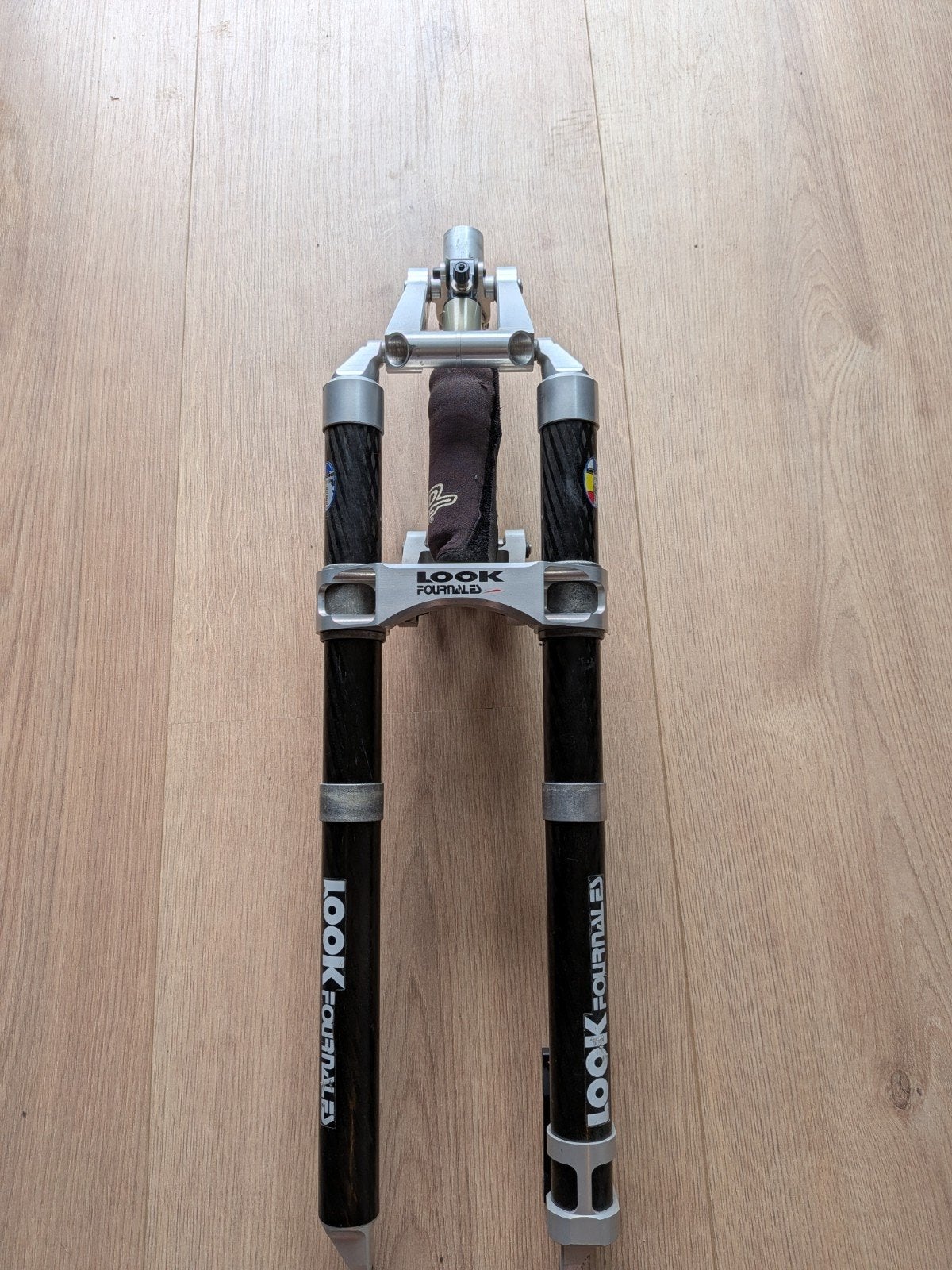 LOOK Fournales Carbon Disc vork – Collector's item, Vélos & Vélomoteurs, Vélos Pièces, Enlèvement ou Envoi, Mountainbike, Fourche avant