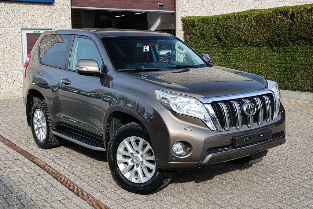 Toyota Land Cruiser AUTOMAAT*LEDER*ACHTERUITRIJCAMERA*EURO-6, Autos, Toyota, Argent ou Gris, Achat, Euro 6, Entreprise