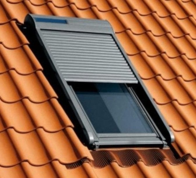 Volet solaire velux NEUF SSL SK06 114x118 + option pose, Ophalen, Nieuw