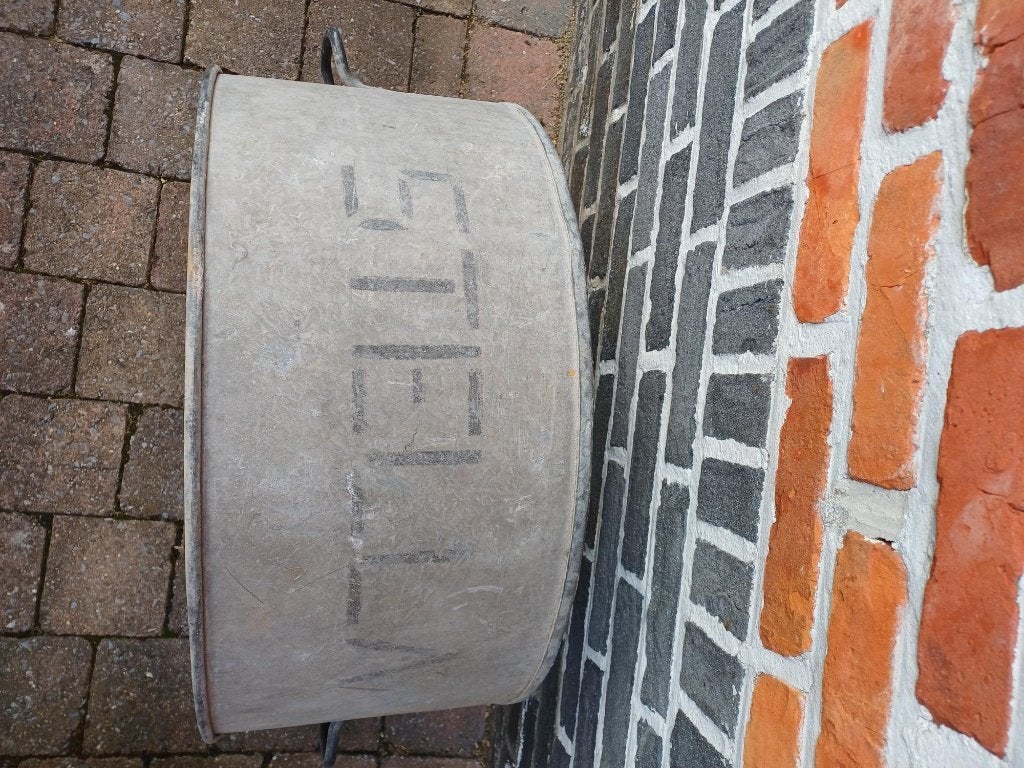 Authentieke oude zinken kuip/teil, gemerkt STELLA., Ophalen