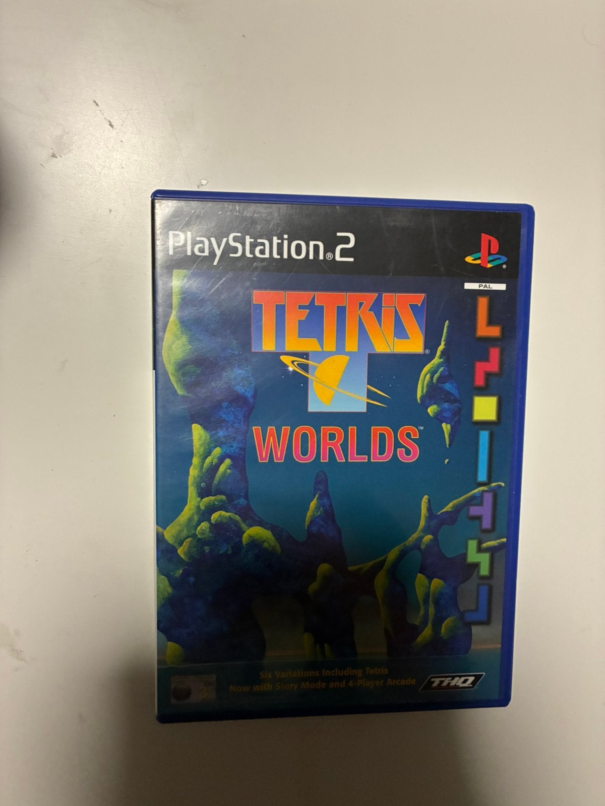 Tetris Worlds - PlayStation 2 (PS2) - Klassiek Puzzelspel, Ophalen of Verzenden, Zo goed als nieuw