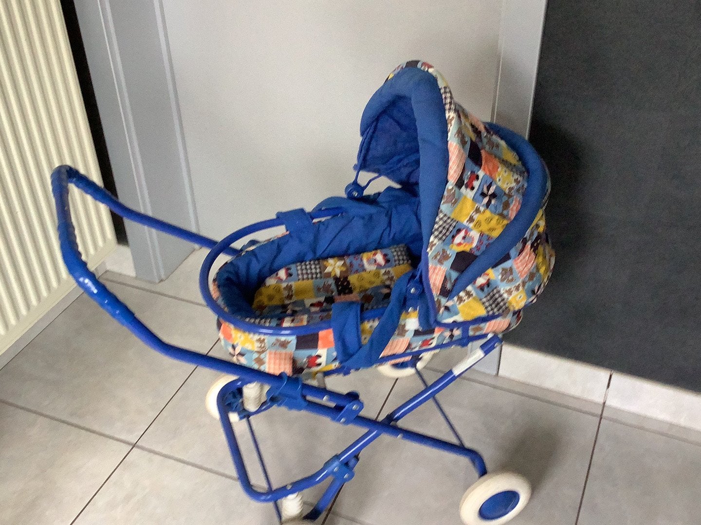 Poppenwagen, Kinderen en Baby's, Speelgoed | Buiten | Voertuigen en Loopfietsen, Ophalen, Gebruikt