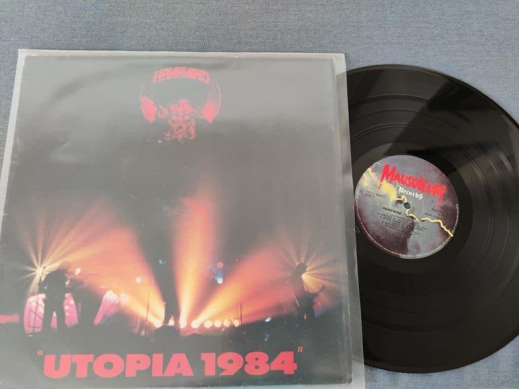 Hawkwind (utopia 84, skull8369b, mausoleum, belgium, drucco), Ophalen of Verzenden, LP