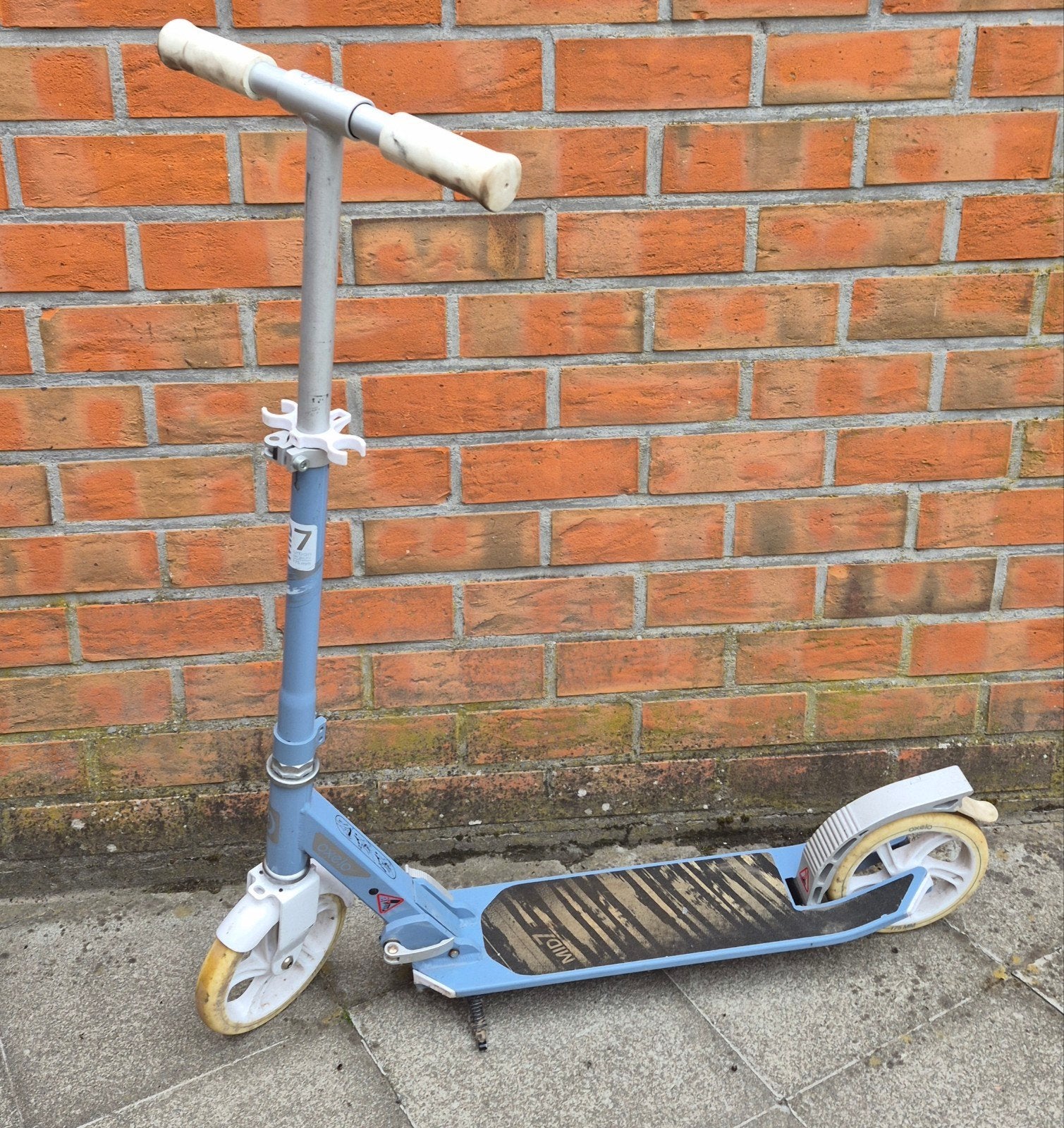 plooibare Step Decathlon, Fietsen en Brommers, Ophalen of Verzenden, Gebruikt, Gewone step, DECATHLON