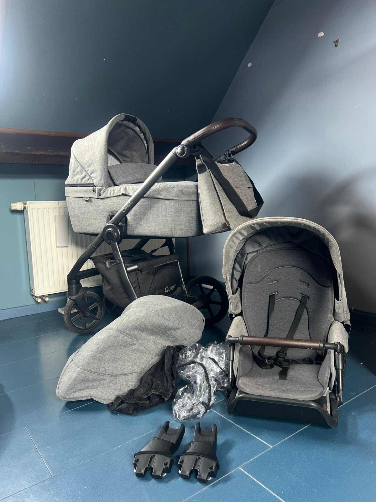 Kinderwagen (+ eventueel maxi cozi), Kinderen en Baby's, Kinderwagens en Combinaties, Ophalen of Verzenden, Zo goed als nieuw