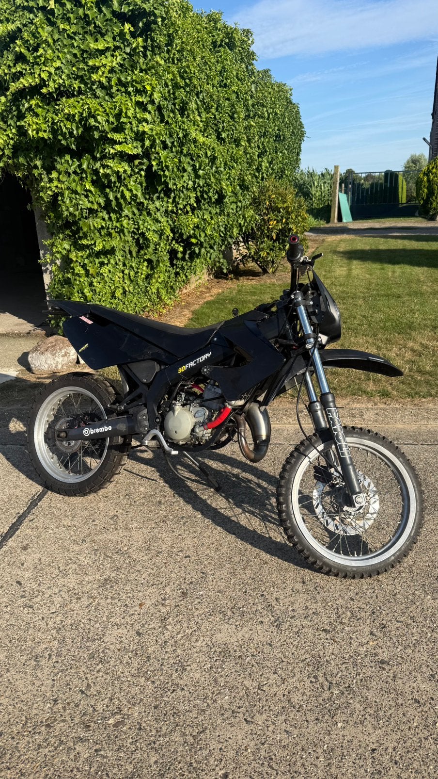 Derbi senda 50 cc B klasse 2008, Enlèvement, Comme neuf
