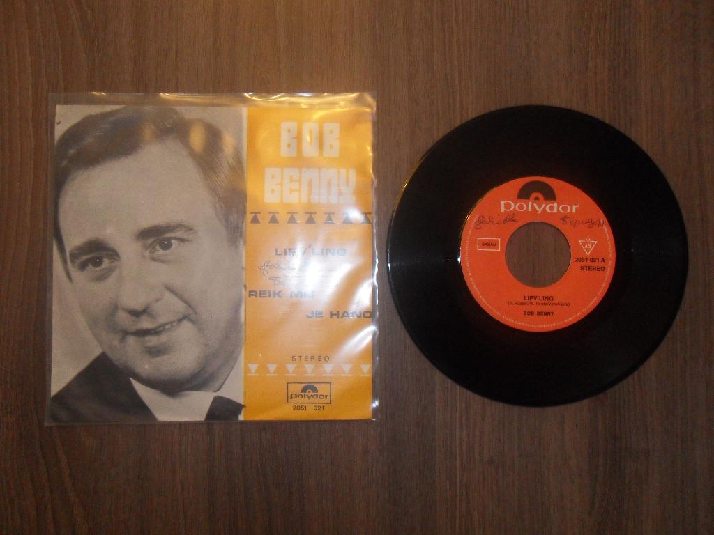 Bob Benny - Liev'ling, Cd's en Dvd's, Ophalen of Verzenden, Gebruikt, 7 inch, Levenslied of Smartlap