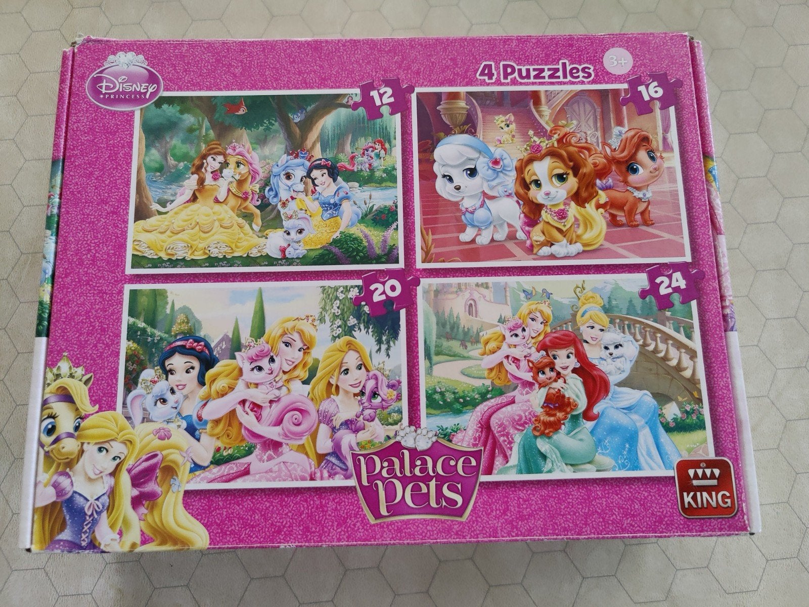 Gros lot de puzzles fille, 6 à 49 pièces