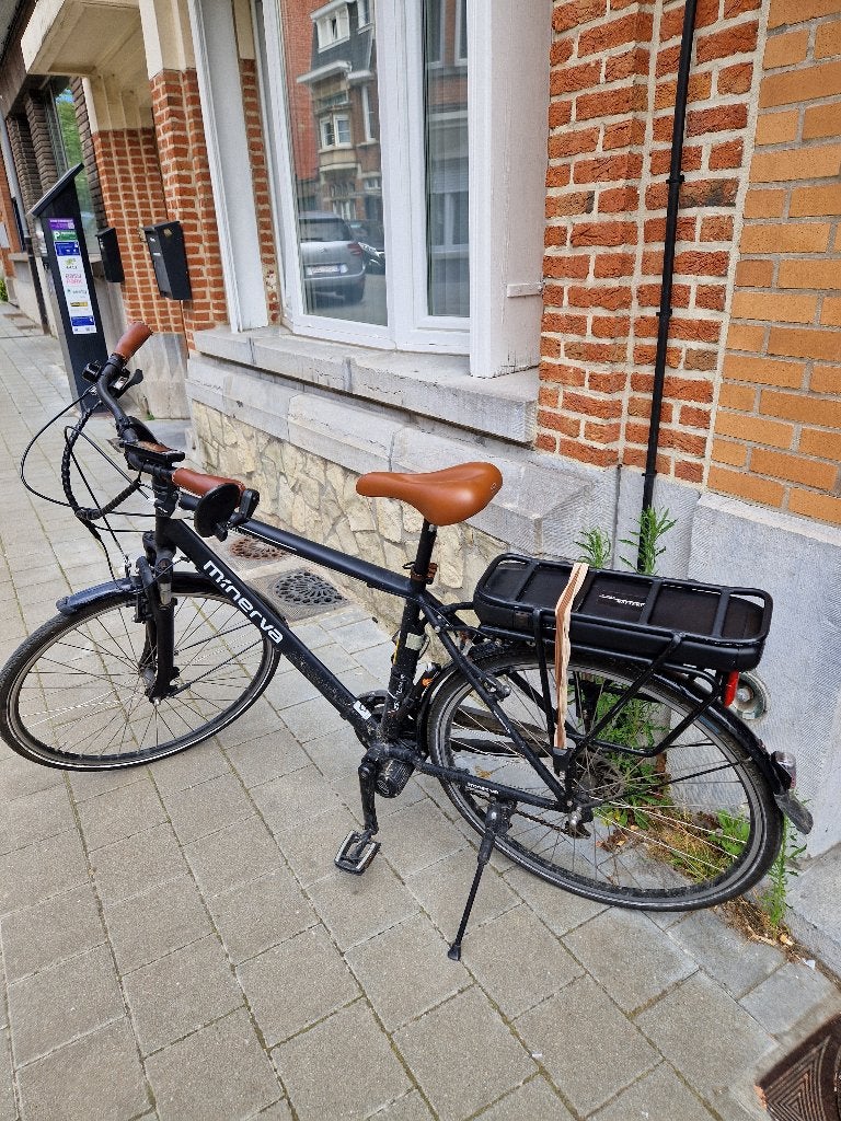 Velo electrique Minerva estrel comfort, Gebruikt, Velgrem, Versnellingen, 53 tot 57 cm