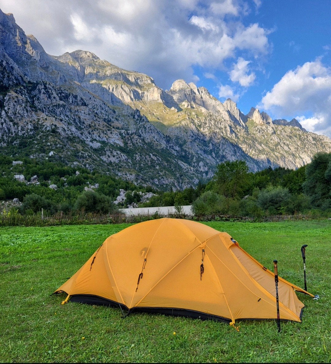 Tente The North Face Mountain 24 pour 2 personnes, Caravanes & Camping, Enlèvement, Utilisé, Jusqu'à 2