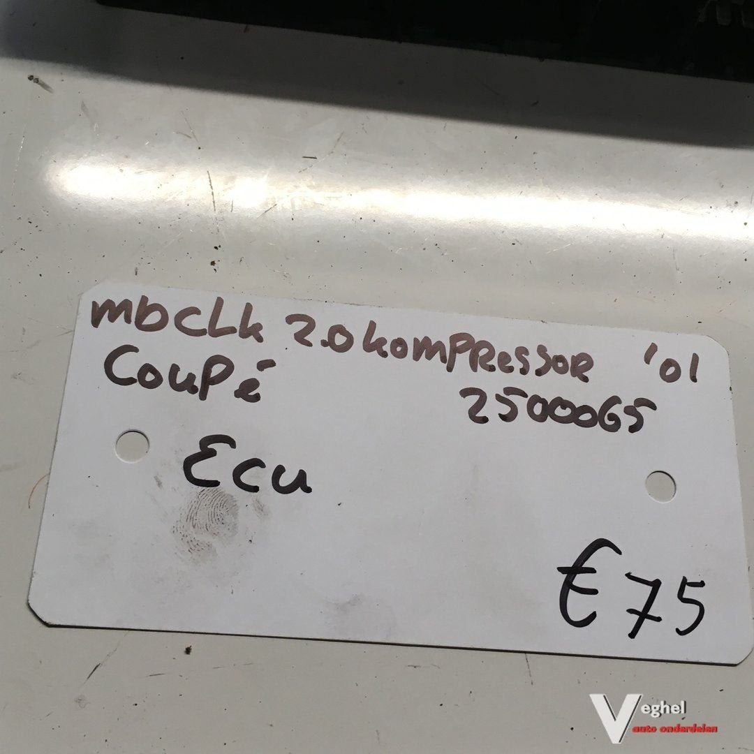 Mercedes CLK Cabrio 2.0 compressor 2000 wagennr 2500065  ECU, Gebruikt, -, -, Ophalen of Verzenden