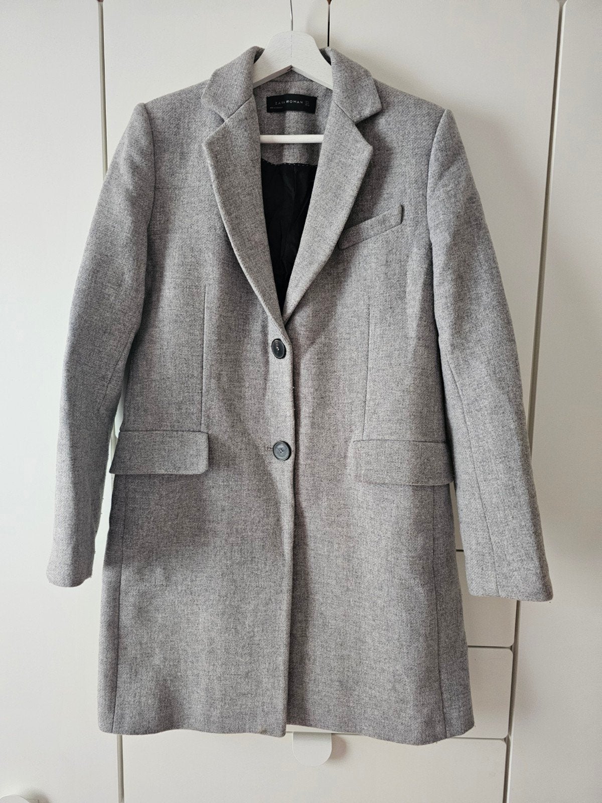Zara jas maat S, Ophalen of Verzenden, Jasje, Maat 36 (S), Grijs