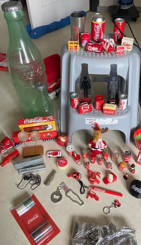 Groot lot Coca Cola, Enlèvement, Comme neuf, Ustensile