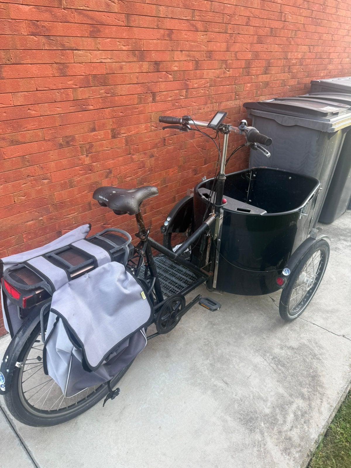 Elektrische bakfiets, Ophalen, Gebruikt, 2 kinderen, Elektrisch