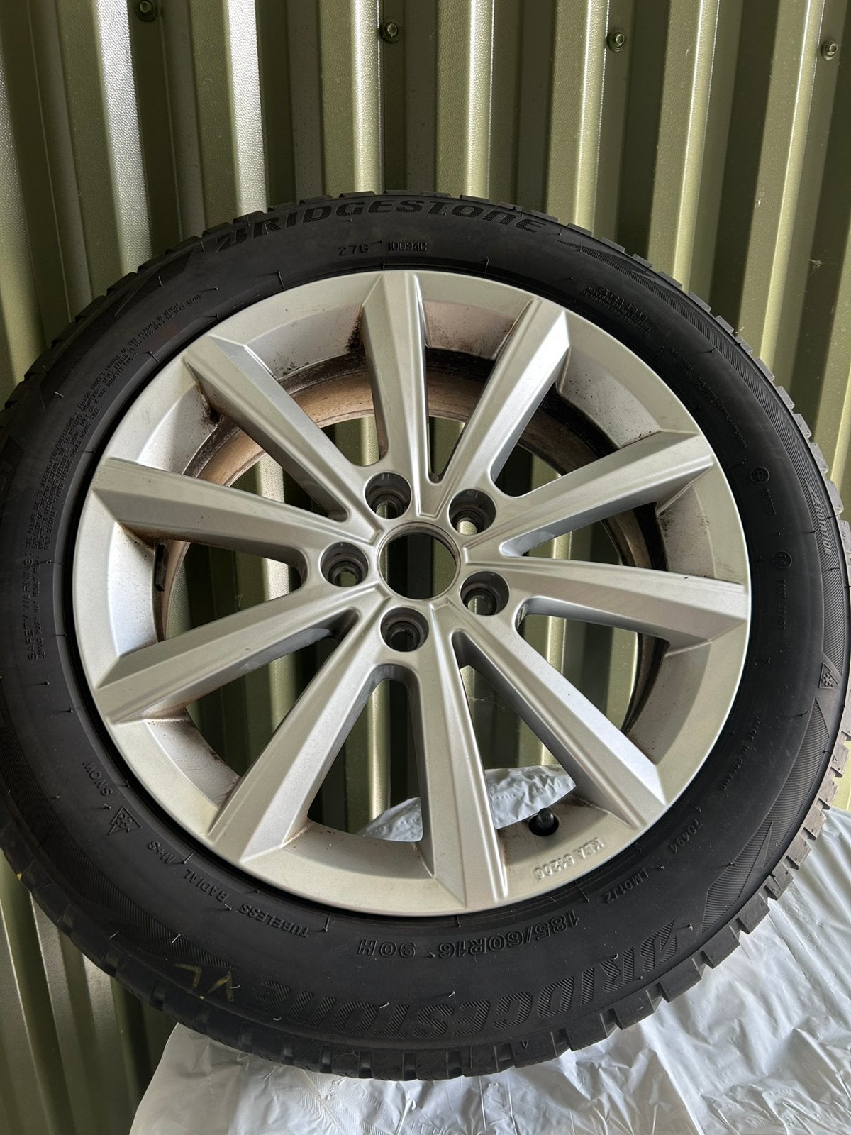 Roues VW Polo 16 pouces avec pneus d'hiver, Enlèvement, Pneus hiver, Jante(s)