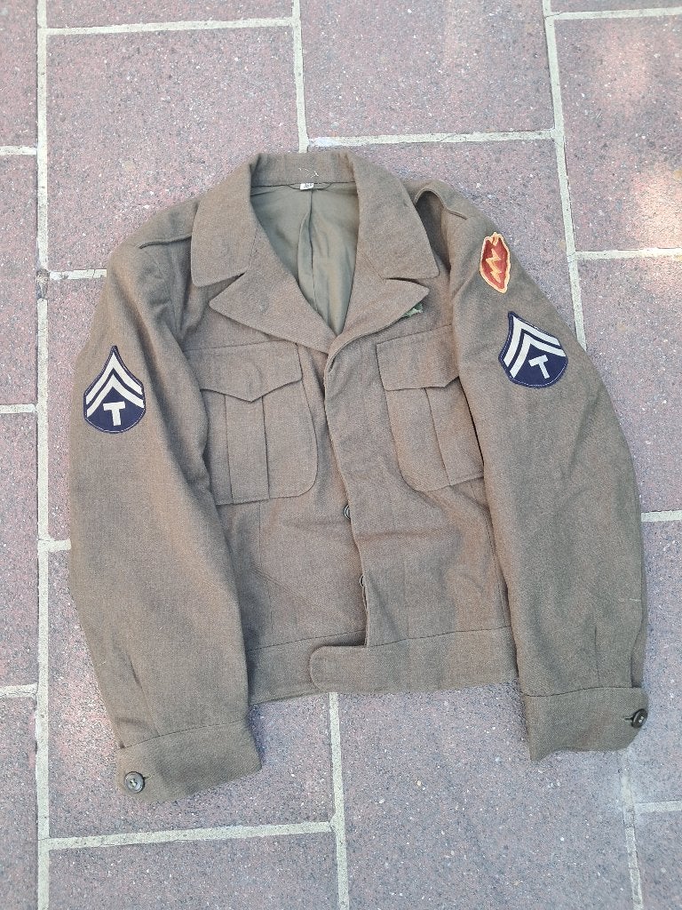 Veste ike us ww2, Collections, Objets militaires | Seconde Guerre mondiale, Enlèvement ou Envoi