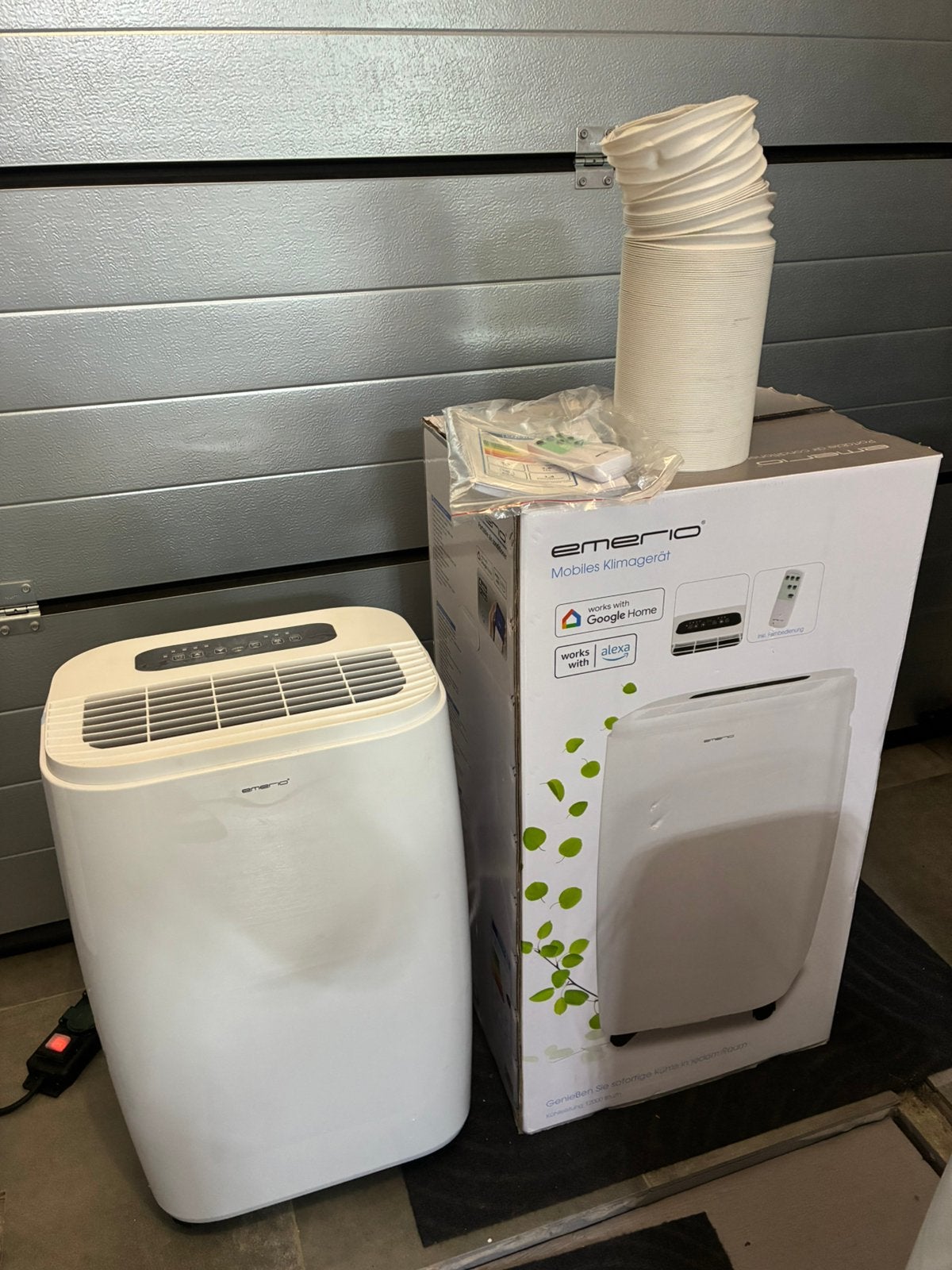 Climatiseur mobile 12 000 BTU - 3,5 kW, Ophalen, Ventileren, Zo goed als nieuw, Afstandsbediening