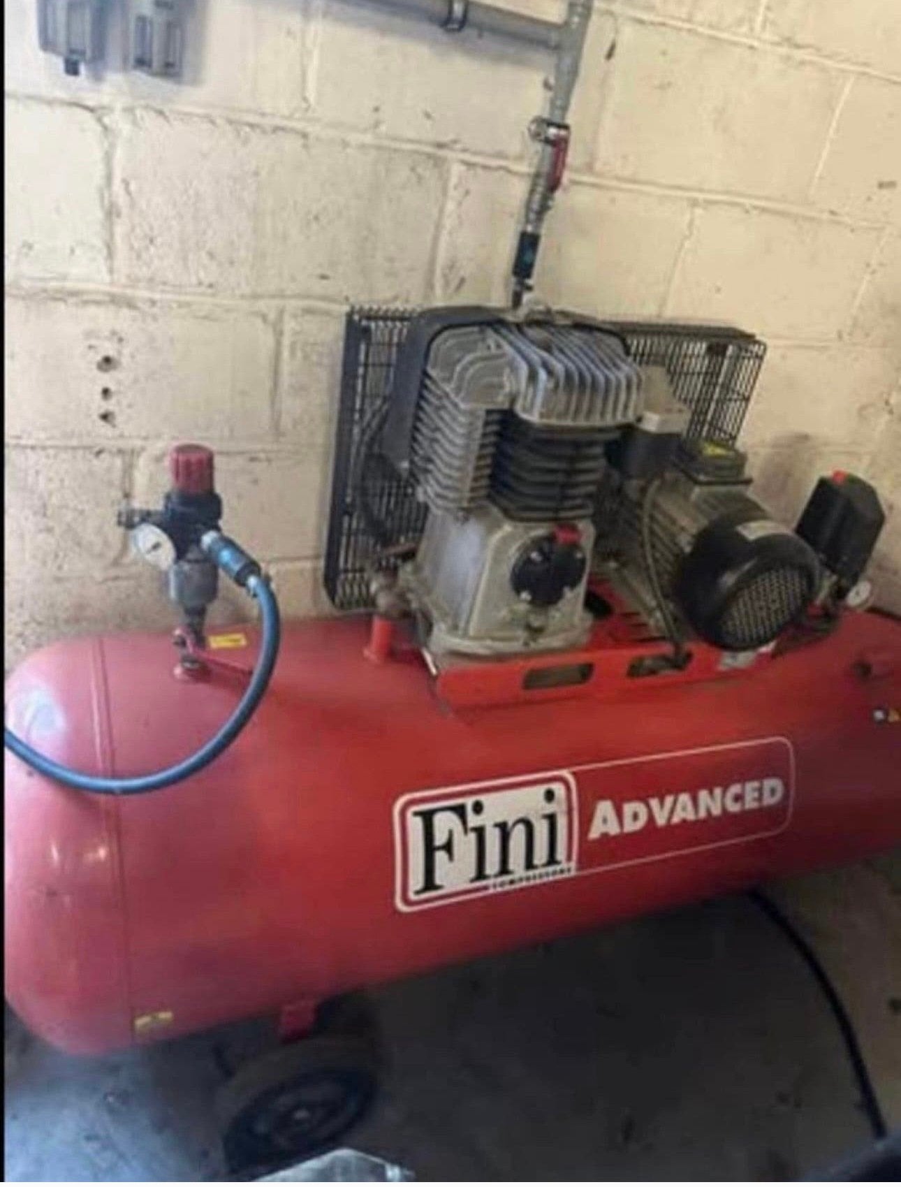 Professionele Fini Advanced luchtcompressor 270 l, Doe-het-zelf en Bouw, Compressors, Ophalen, Zo goed als nieuw