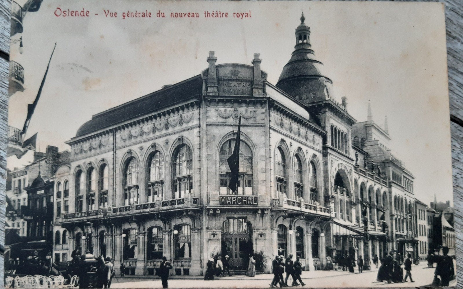 OSTENDE OOSTENDE THEATER BOULEVARD VAN ISEGHEM laan TOP, Ophalen of Verzenden