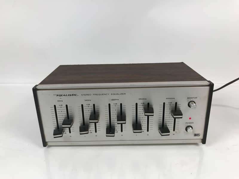 Vintage Realistic 31-1987 Equalizer, Enlèvement, Equalizer ou Égaliseur