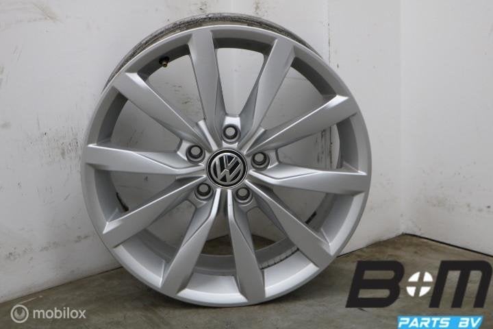 ORIGINEEL! 1 losse 17 inch Dijon velg VW Golf 7! 5G0601025BF, Auto-onderdelen, Banden en Velgen, Gebruikt, Velg(en)