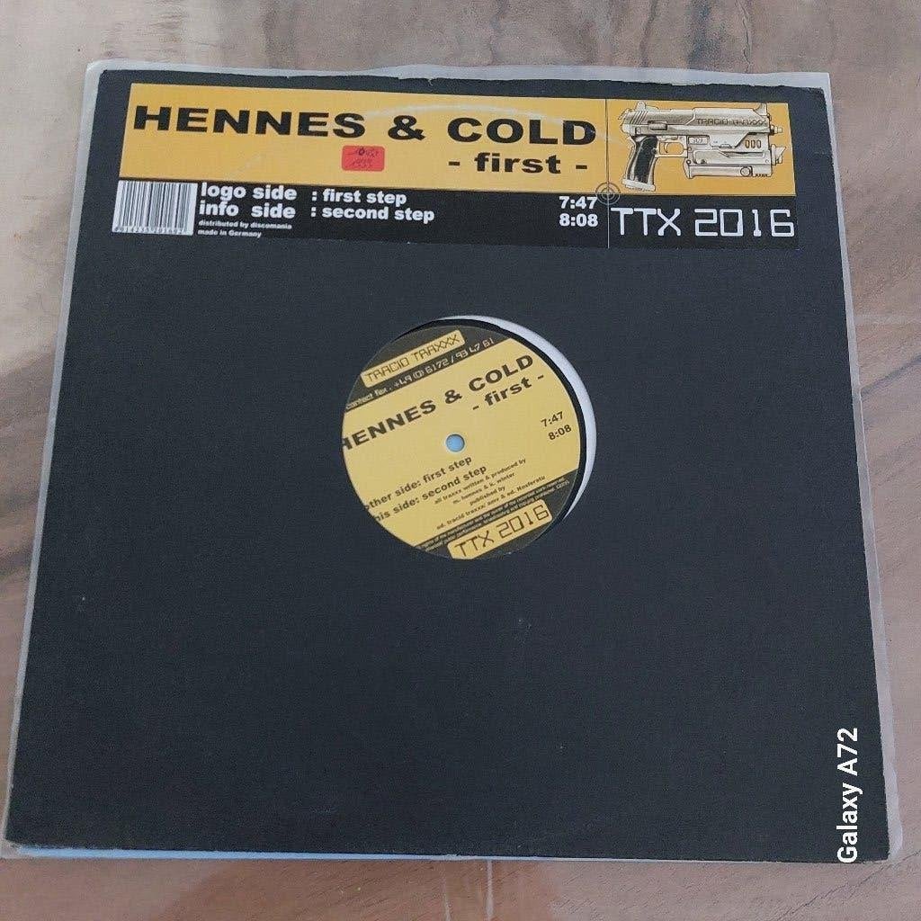 hennes & cold first 12 inch maxi, CD & DVD, Vinyles | Dance & House, 12 pouces, Trance, Enlèvement ou Envoi, Utilisé