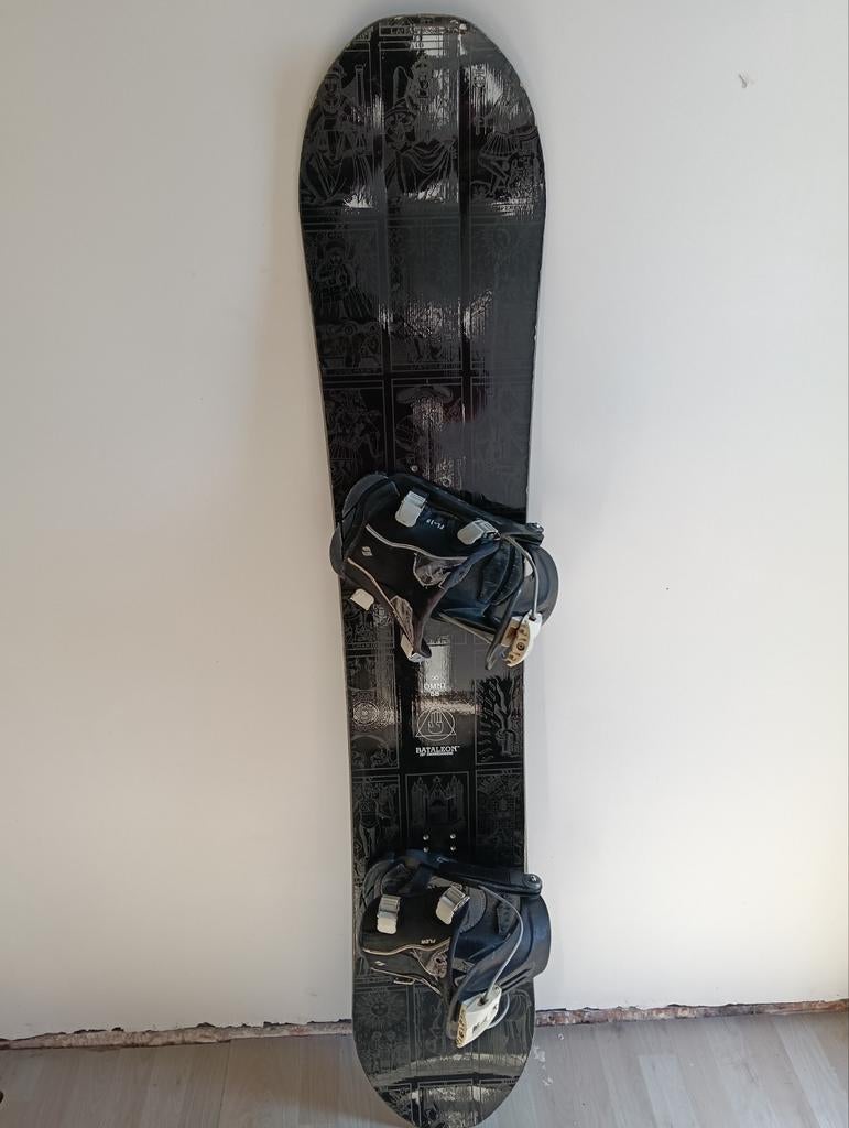 Offpiste powder snowboard bataleon, Enlèvement, Fixations