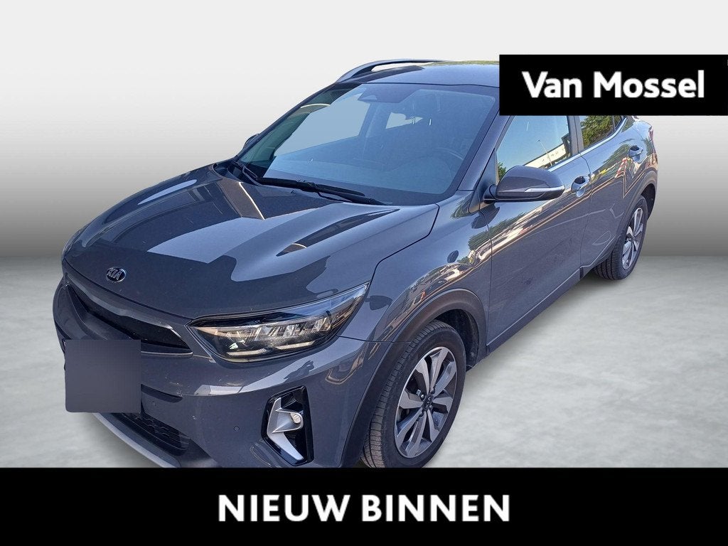 Kia Stonic 1.0 T 100 More, Autos, Argent ou Gris, Entreprise, Boîte manuelle, Entretenue par le concessionnaire
