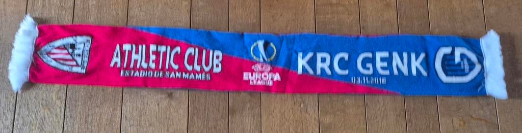 Europa league sjaal Krc Genk, Ophalen