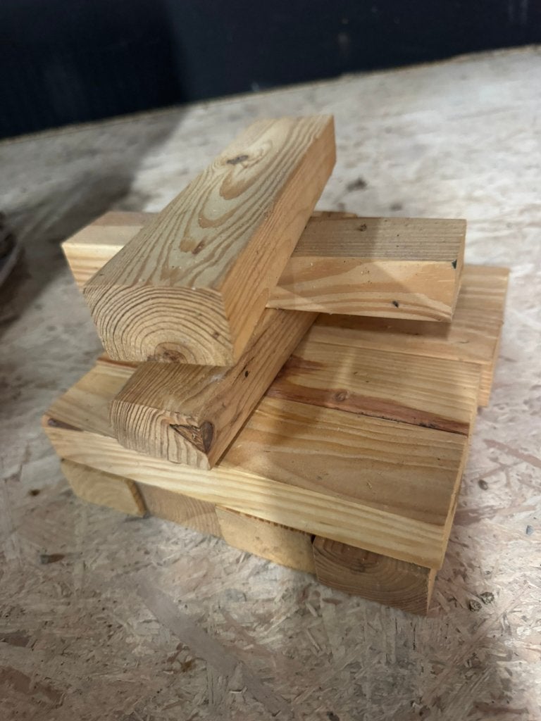Outdoor Reuze Jenga spel, Hobby en Vrije tijd, Gezelschapsspellen | Bordspellen, Gebruikt, Een of twee spelers, Drie of vier spelers
