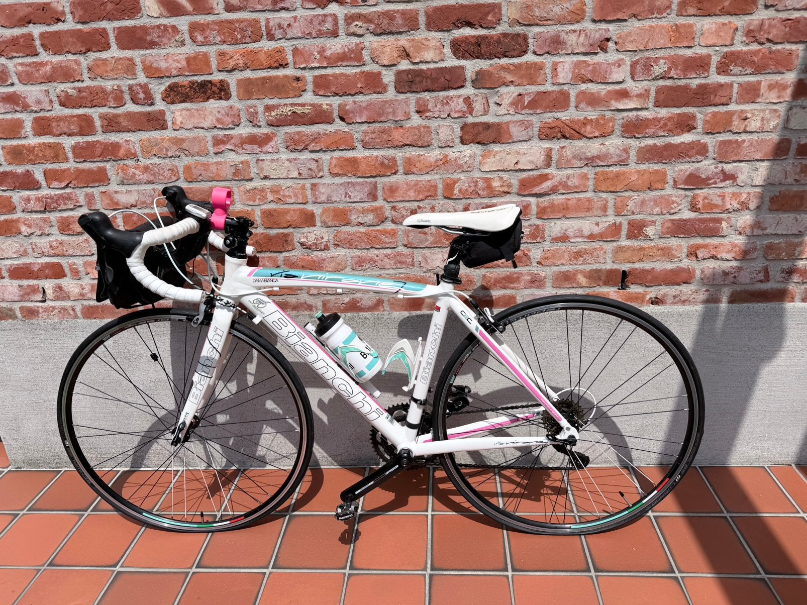 Bianchi Via Nirone 7 Dama Bianca koersfiets, Ophalen, Zo goed als nieuw, Aluminium, Dames