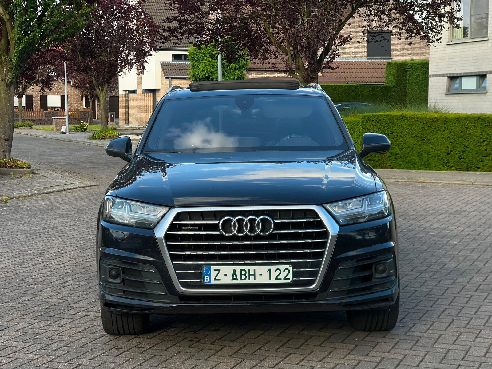 Audi q7, Auto's, Audi, Automaat, Zwart, Bedrijf, Te koop