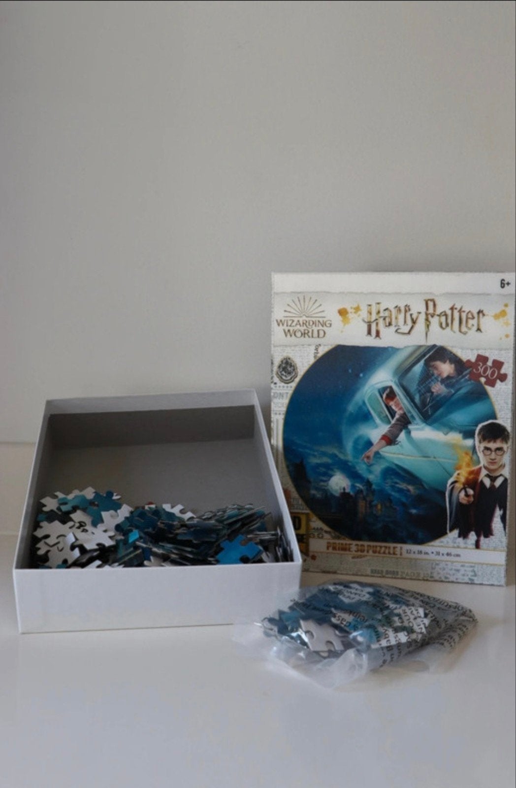 Puzzle Harry Potter en 3D « Ford Anglia », Enlèvement ou Envoi, Moins de 500 pièces, Comme neuf, Puzzle