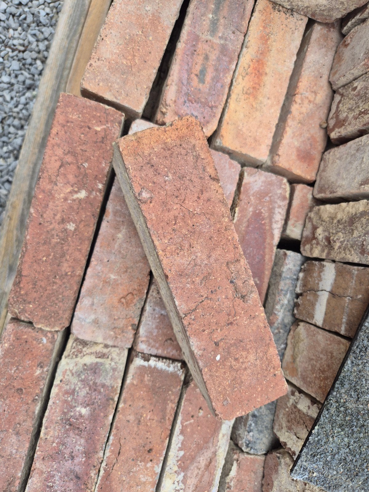 Gevelsteen recup 21x10x6 - 650st, Enlèvement, Utilisé, Briques
