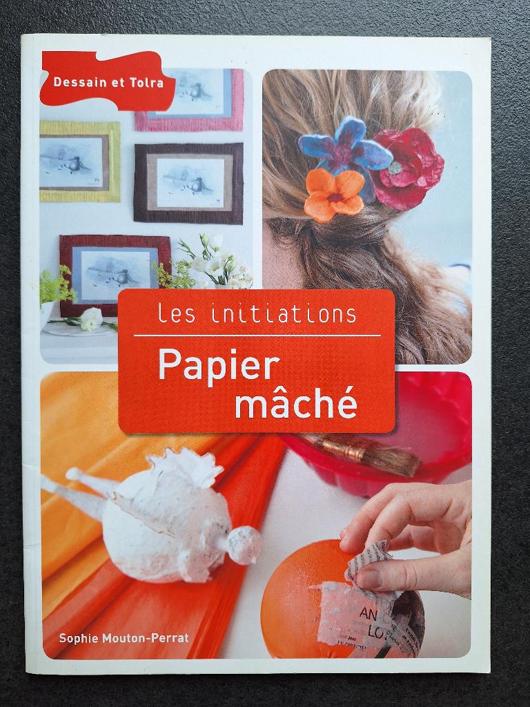 Les initiations Papier mâché - Sophie Mouton-Perrat, Livres, Loisirs & Temps libre, Comme neuf, Enlèvement, Sophie Mouton Perrat