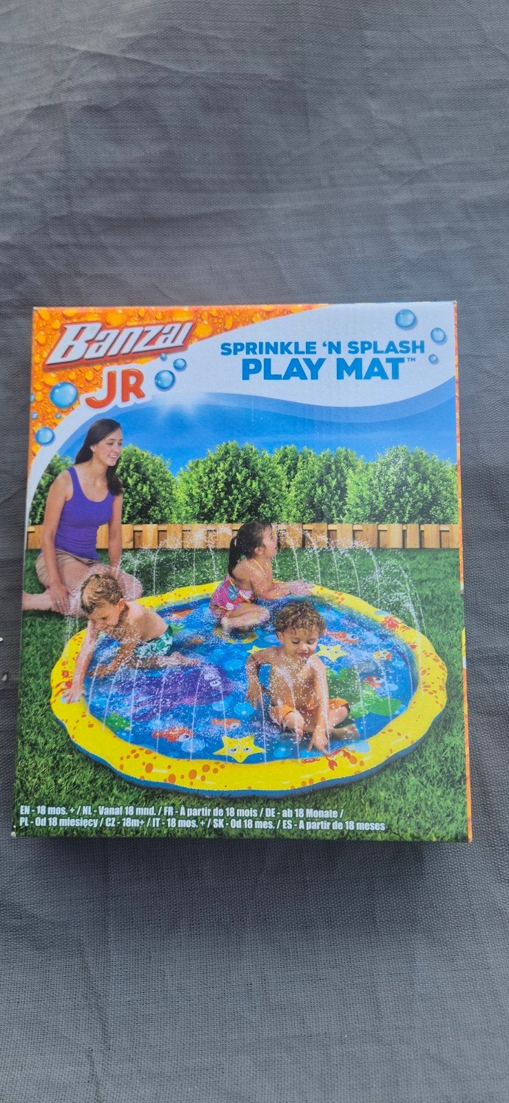 Tapis de jeu aquatique, Enlèvement, Neuf