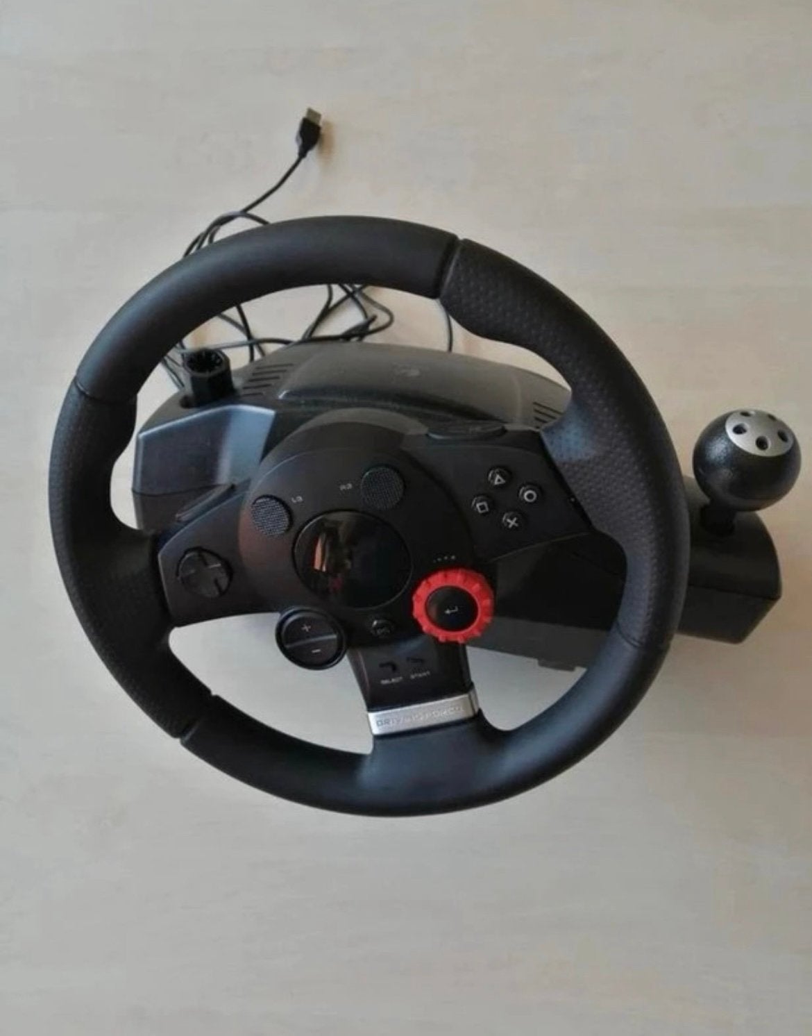 Logitech Driving Force Gt, Games en Spelcomputers, Ophalen, Zo goed als nieuw, Stuur of Pedalen, PlayStation 2