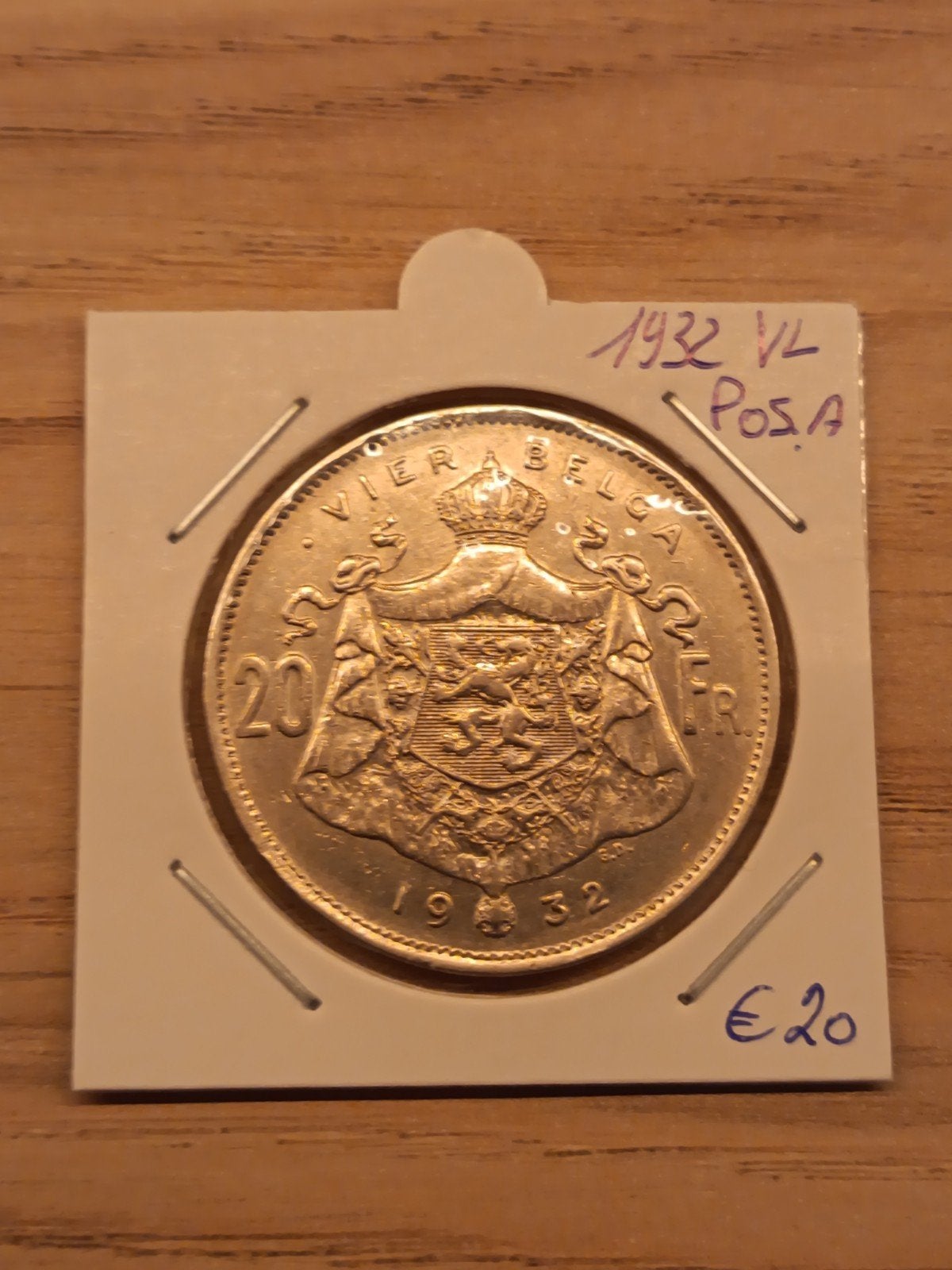 20 frank, Ophalen of Verzenden