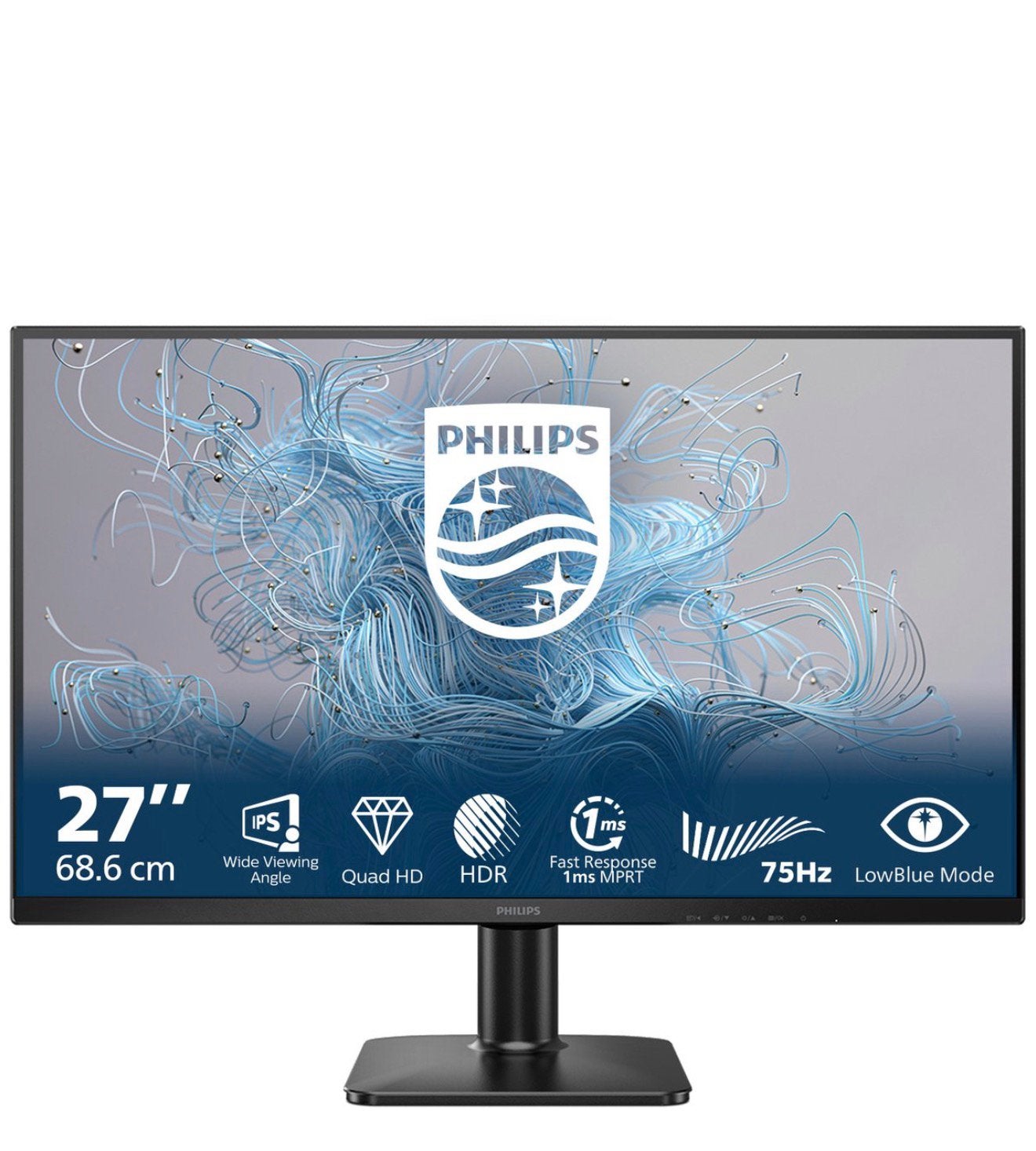Philips Monitor, HDMI, IPS, Moins de 1 ms, 61 à 100 Hz